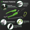 OBSESSION Aluminum Alloy Fishing Pliers & Lip Gripper Set