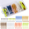 Goture Jig/Grub Hook & Lure Kit 40pcs/lot