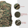 Multicolor Camo Quick Dry Fishing Vest