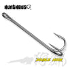 Hunthouse 1# 2# 4# 6# 1/0 2/0 Stainless Double Frog Hook