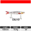 ODS 1Pc 13.2cm/20.6g 8-Segment Swimbait