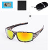 Camo Polarized Unisex Stress-Resistant Lenses Wind Sand Proof Fishing Sunglasses