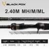 Histar Fox Crossline 2PC Fast L/ML/M/H/XH Spinning/Casting Rod