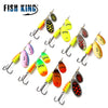 FISH KING 1Pc 3#+5# 25g Double Blade Spinner