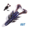 DYY Creepy Crawler Craw 6Pcs/Lot 8.5cm 8.4g Soft Craw Lure