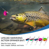 THKFISH 5Pc 6g Spinner Lure Set