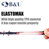 B&U ELASTOMAX06 8/10PCS 40mm 60mm Soft Plastic Floating Craw Bait