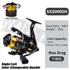 Walk Fish JM2000W/JM2000S 5.2:1/5.1:1 12+1/13+1BB Spinning Reel