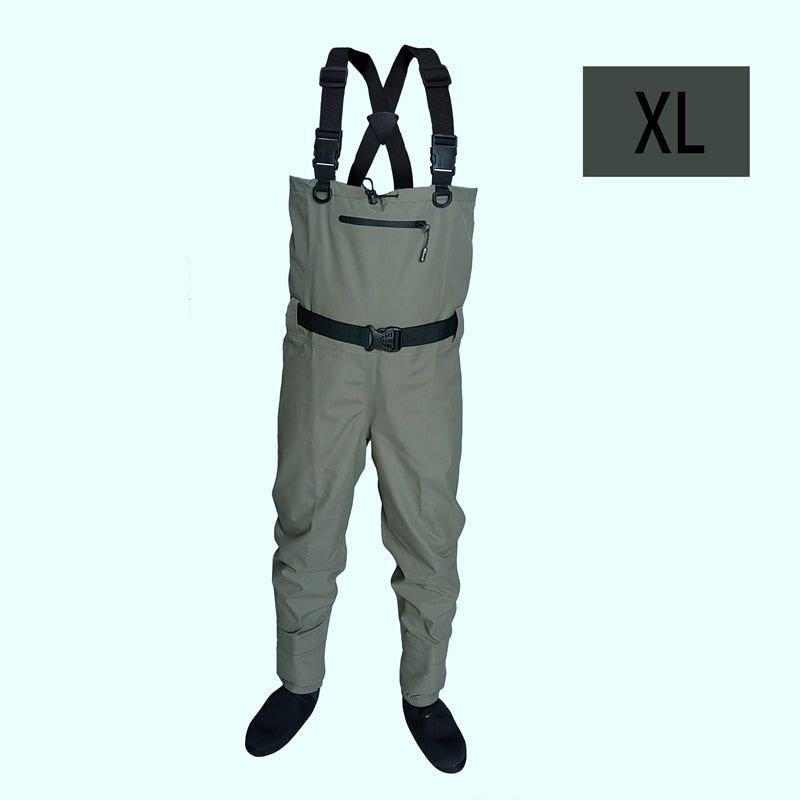Neoprene Quick-dry/Waterproof/Breathable Stocking Foot Waders for Kids –  Pro Tackle World