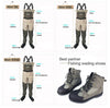 Jeerkool Chest Wader and Boot Set