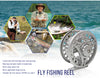 Sougayilang Aluminum Alloy 3BB Fly Fishing Reels