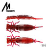 Meredith Larva 50mm 62mm 85mm Soft Plastic Lures