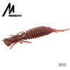 Meredith Larva 50mm 62mm 85mm Soft Plastic Lures