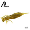 Meredith Larva 50mm 62mm 85mm Soft Plastic Lures