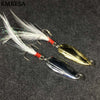 Metal Spoon with Feather 3g/5g - 1PC