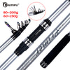 BIUTIFU Surf Telescopic Spinning Fishing Rod 5.3/5.0/4.5/4.2/4.05/3.9/3.6m