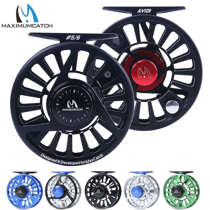 Maxcatch Toro Series Fly Fishing Reel with Large Arbor, CNC